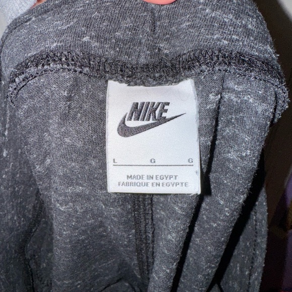 Nike Charcoal Black Sweat Shorts - Picture 3 of 3